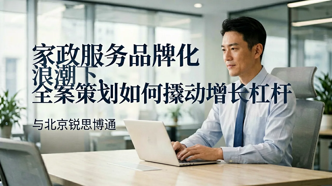 家政服务品牌化浪潮下,全案策划如何撬动增长杠杆